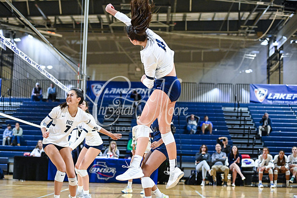 4A GHSA State Volleyball Champions, Pace Academy, in a comeback 3-2 win over Lovett at the Champions Center in LakePoint Sports Complex