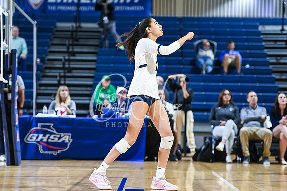 4A GHSA State Volleyball Champions, Pace Academy, in a comeback 3-2 win over Lovett at the Champions Center in LakePoint Sports Complex