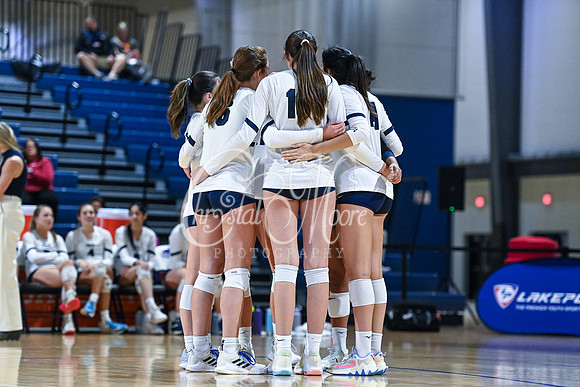 4A GHSA State Volleyball Champions, Pace Academy, in a comeback 3-2 win over Lovett at the Champions Center in LakePoint Sports Complex