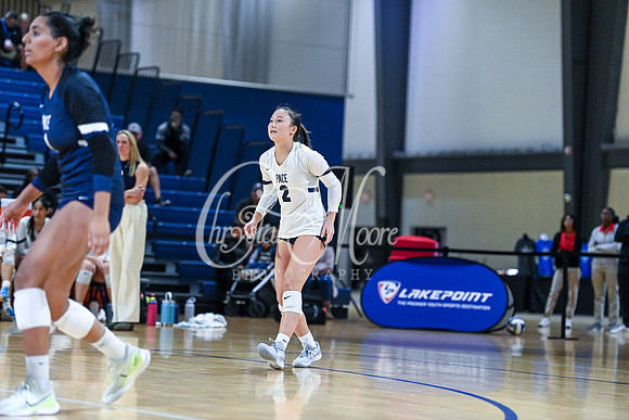 4A GHSA State Volleyball Champions, Pace Academy, in a comeback 3-2 win over Lovett at the Champions Center in LakePoint Sports Complex