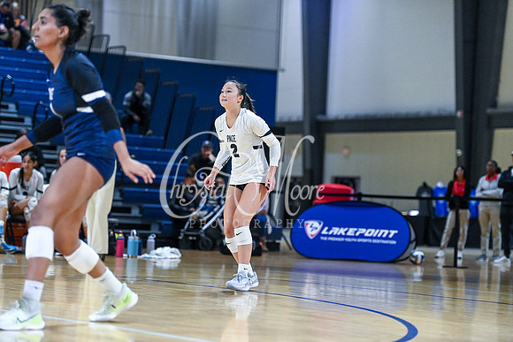 4A GHSA State Volleyball Champions, Pace Academy, in a comeback 3-2 win over Lovett at the Champions Center in LakePoint Sports Complex