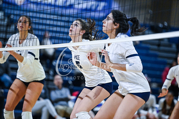 4A GHSA State Volleyball Champions, Pace Academy, in a comeback 3-2 win over Lovett at the Champions Center in LakePoint Sports Complex