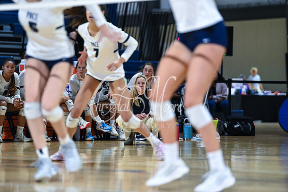 4A GHSA State Volleyball Champions, Pace Academy, in a comeback 3-2 win over Lovett at the Champions Center in LakePoint Sports Complex