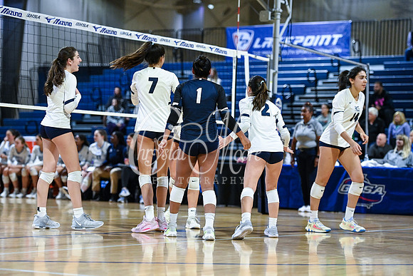 4A GHSA State Volleyball Champions, Pace Academy, in a comeback 3-2 win over Lovett at the Champions Center in LakePoint Sports Complex