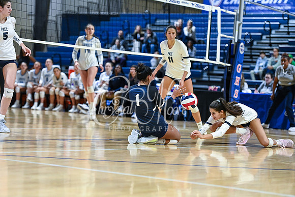 4A GHSA State Volleyball Champions, Pace Academy, in a comeback 3-2 win over Lovett at the Champions Center in LakePoint Sports Complex