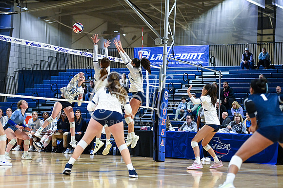 4A GHSA State Volleyball Champions, Pace Academy, in a comeback 3-2 win over Lovett at the Champions Center in LakePoint Sports Complex