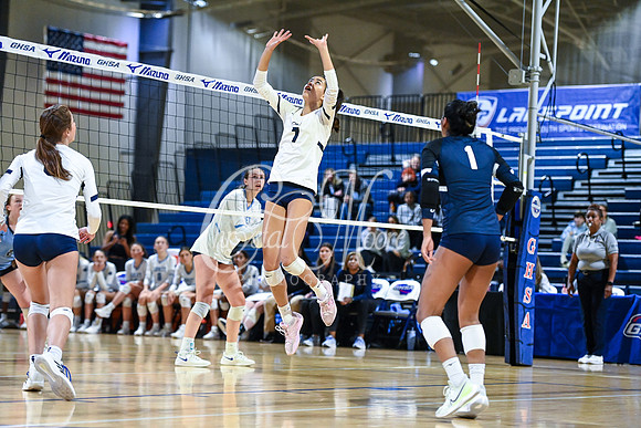 4A GHSA State Volleyball Champions, Pace Academy, in a comeback 3-2 win over Lovett at the Champions Center in LakePoint Sports Complex