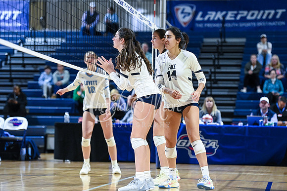 4A GHSA State Volleyball Champions, Pace Academy, in a comeback 3-2 win over Lovett at the Champions Center in LakePoint Sports Complex