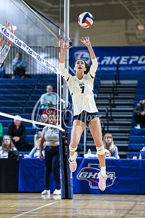 4A GHSA State Volleyball Champions, Pace Academy, in a comeback 3-2 win over Lovett at the Champions Center in LakePoint Sports Complex