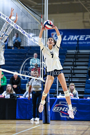 4A GHSA State Volleyball Champions, Pace Academy, in a comeback 3-2 win over Lovett at the Champions Center in LakePoint Sports Complex