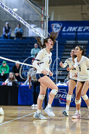 4A GHSA State Volleyball Champions, Pace Academy, in a comeback 3-2 win over Lovett at the Champions Center in LakePoint Sports Complex