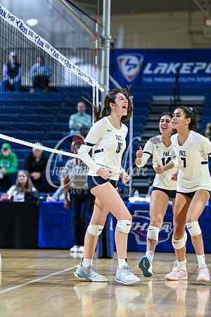 4A GHSA State Volleyball Champions, Pace Academy, in a comeback 3-2 win over Lovett at the Champions Center in LakePoint Sports Complex