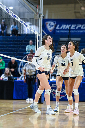 4A GHSA State Volleyball Champions, Pace Academy, in a comeback 3-2 win over Lovett at the Champions Center in LakePoint Sports Complex