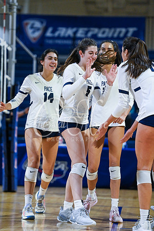 4A GHSA State Volleyball Champions, Pace Academy, in a comeback 3-2 win over Lovett at the Champions Center in LakePoint Sports Complex