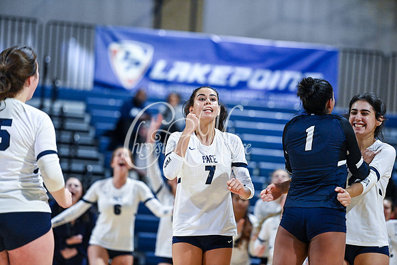 4A GHSA State Volleyball Champions, Pace Academy, in a comeback 3-2 win over Lovett at the Champions Center in LakePoint Sports Complex