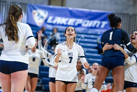 4A GHSA State Volleyball Champions, Pace Academy, in a comeback 3-2 win over Lovett at the Champions Center in LakePoint Sports Complex