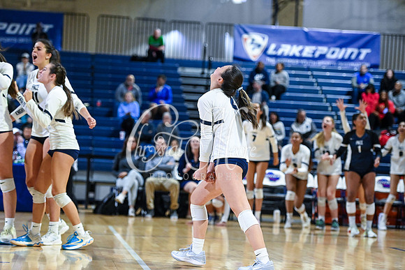 4A GHSA State Volleyball Champions, Pace Academy, in a comeback 3-2 win over Lovett at the Champions Center in LakePoint Sports Complex