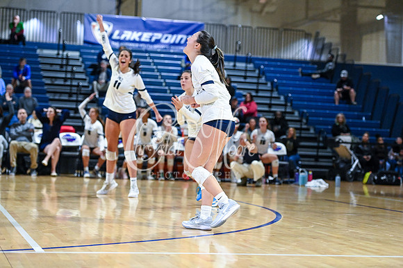 4A GHSA State Volleyball Champions, Pace Academy, in a comeback 3-2 win over Lovett at the Champions Center in LakePoint Sports Complex