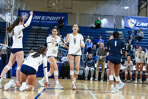 4A GHSA State Volleyball Champions, Pace Academy, in a comeback 3-2 win over Lovett at the Champions Center in LakePoint Sports Complex