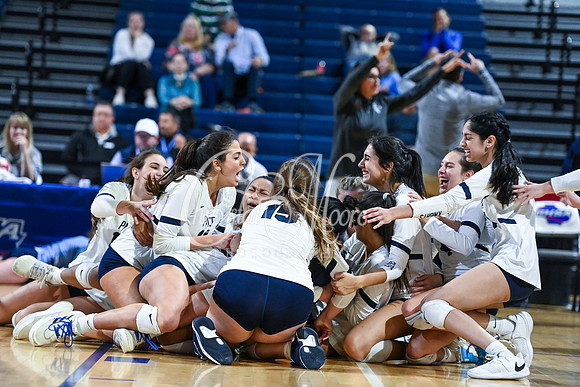 4A GHSA State Volleyball Champions, Pace Academy, in a comeback 3-2 win over Lovett at the Champions Center in LakePoint Sports Complex