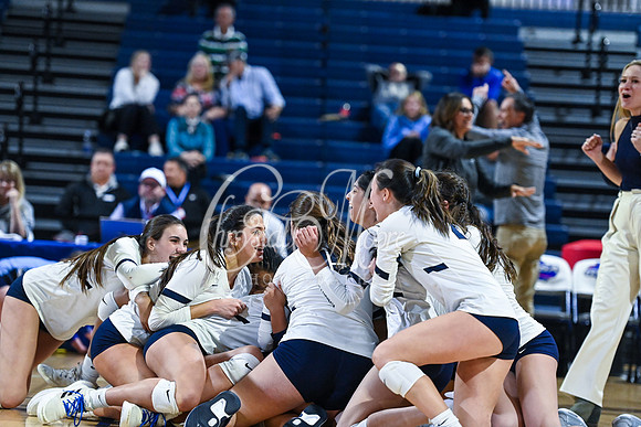 4A GHSA State Volleyball Champions, Pace Academy, in a comeback 3-2 win over Lovett at the Champions Center in LakePoint Sports Complex