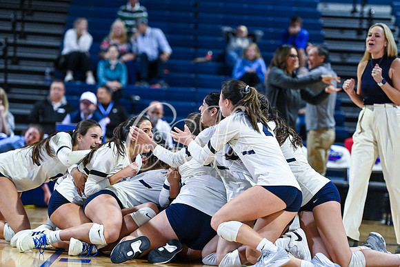 4A GHSA State Volleyball Champions, Pace Academy, in a comeback 3-2 win over Lovett at the Champions Center in LakePoint Sports Complex