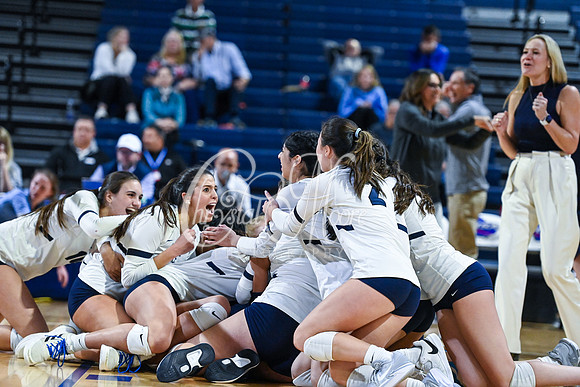 4A GHSA State Volleyball Champions, Pace Academy, in a comeback 3-2 win over Lovett at the Champions Center in LakePoint Sports Complex