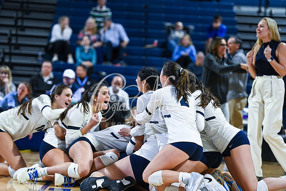 4A GHSA State Volleyball Champions, Pace Academy, in a comeback 3-2 win over Lovett at the Champions Center in LakePoint Sports Complex
