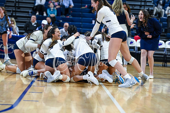 4A GHSA State Volleyball Champions, Pace Academy, in a comeback 3-2 win over Lovett at the Champions Center in LakePoint Sports Complex