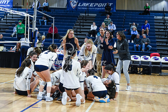 4A GHSA State Volleyball Champions, Pace Academy, in a comeback 3-2 win over Lovett at the Champions Center in LakePoint Sports Complex
