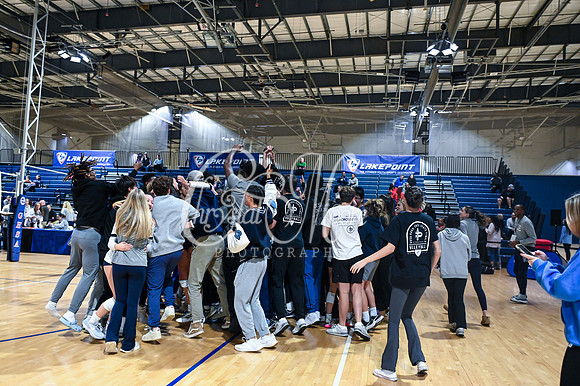 4A GHSA State Volleyball Champions, Pace Academy, in a comeback 3-2 win over Lovett at the Champions Center in LakePoint Sports Complex