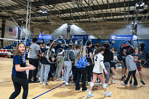 4A GHSA State Volleyball Champions, Pace Academy, in a comeback 3-2 win over Lovett at the Champions Center in LakePoint Sports Complex