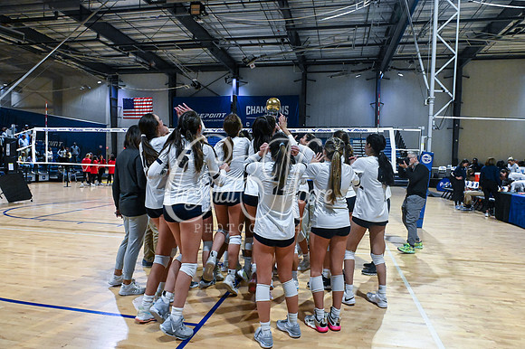 4A GHSA State Volleyball Champions, Pace Academy, in a comeback 3-2 win over Lovett at the Champions Center in LakePoint Sports Complex