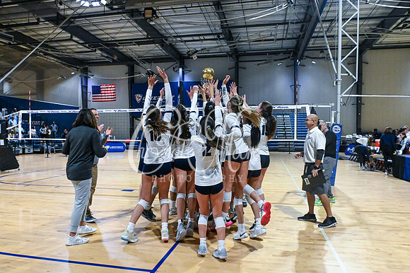 4A GHSA State Volleyball Champions, Pace Academy, in a comeback 3-2 win over Lovett at the Champions Center in LakePoint Sports Complex