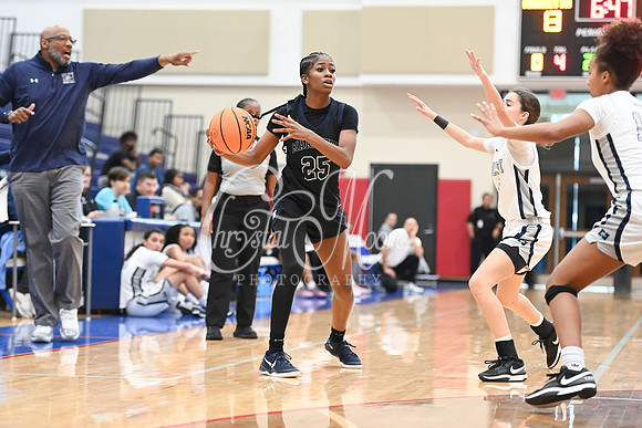 6A Marietta vs 6A North Paulding during Region 5 semi-finals girls basketball tournament