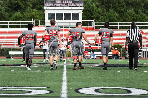 Allatoona vs South Cobb Junior Varsity Football