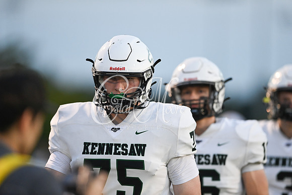 Allatoona vs Kennesaw Mountain High School Friday Night Football action