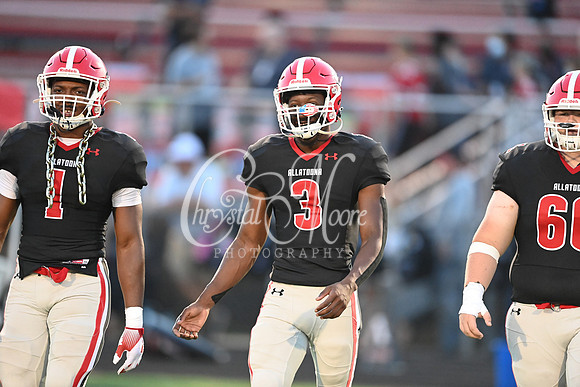 Allatoona vs Kennesaw Mountain High School Friday Night Football action