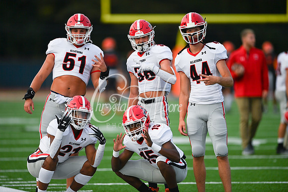 Allatoona vs South Cobb High School Friday Night Football Action