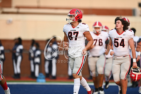 Allatoona vs South Cobb High School Friday Night Football Action