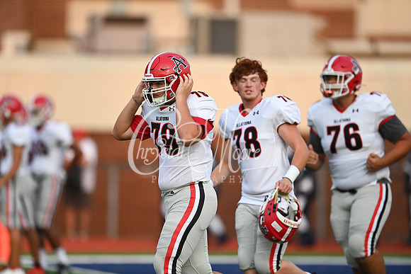 Allatoona vs South Cobb High School Friday Night Football Action