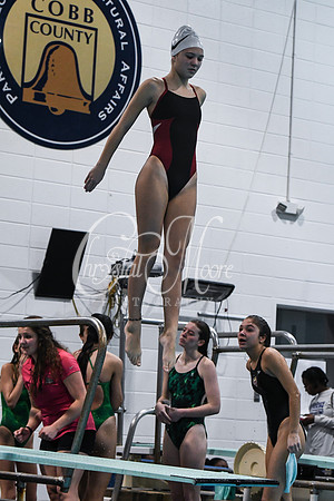 Allatoona Diving at Kennesaw Mountain High School Mountain Madness Meet