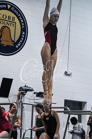 Allatoona Diving at Kennesaw Mountain High School Mountain Madness Meet