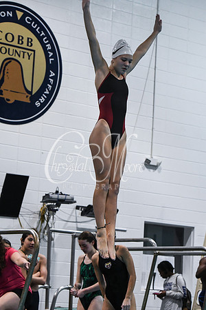 Allatoona Diving at Kennesaw Mountain High School Mountain Madness Meet
