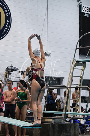 Allatoona Diving at Kennesaw Mountain High School Mountain Madness Meet