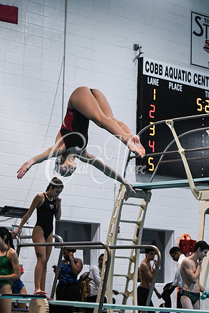 Allatoona Diving at Kennesaw Mountain High School Mountain Madness Meet
