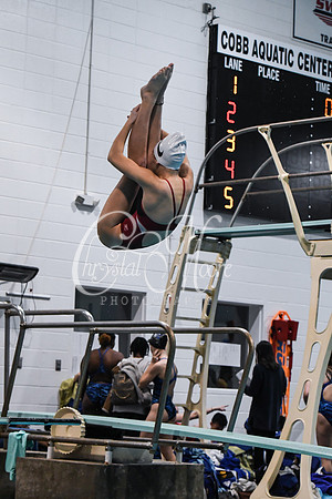 Allatoona Diving at Kennesaw Mountain High School Mountain Madness Meet
