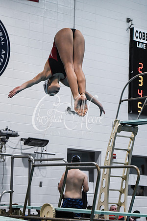 Allatoona Diving at Kennesaw Mountain High School Mountain Madness Meet
