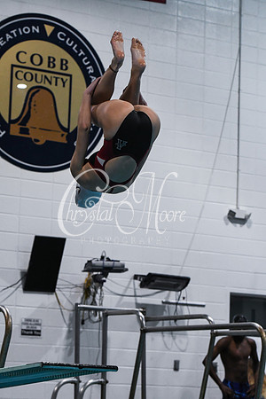 Allatoona Diving at Kennesaw Mountain High School Mountain Madness Meet