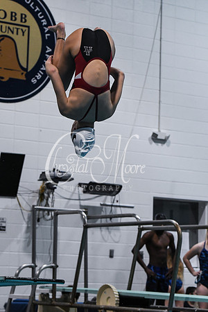 Allatoona Diving at Kennesaw Mountain High School Mountain Madness Meet